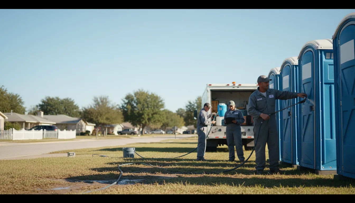 Long-Term Portable Toilet Rental in Thurman, IA near me